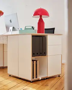 Home Office, XXL-Schreibtisch, Kabelblende, furniture file interior house home office furniture room furnishing 3d shelf