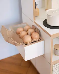 Kinderzimmer, Kinderregale, Kiezküche, Kästchen, Eier