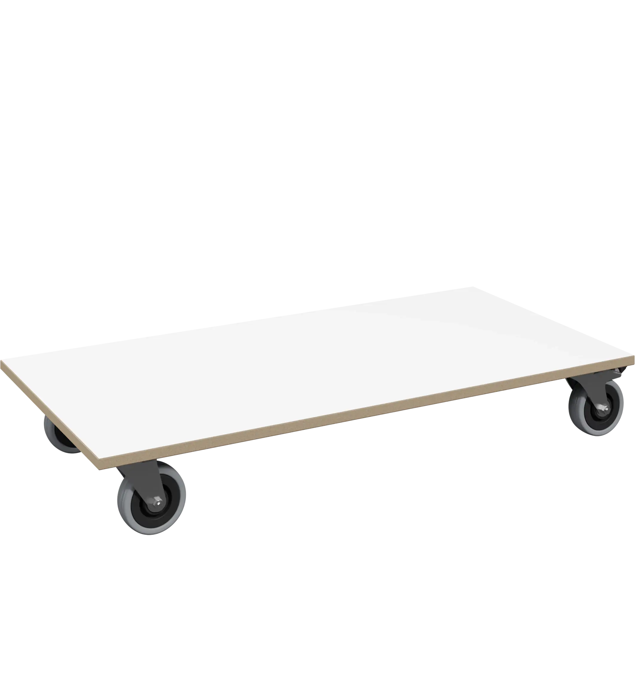 2:1 plate on wheels