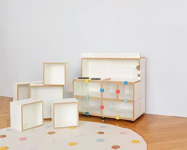 Kiezküche-Erweiterungsset Kinderzimmer, Kinderregale, Kindermöbel, Kiezladen, Kiezküche, Erweiterungsset