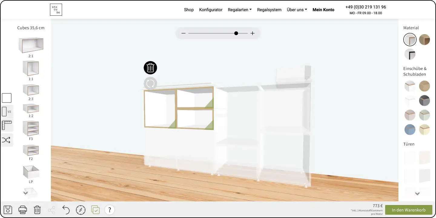 Blog, Konfigurator, neu