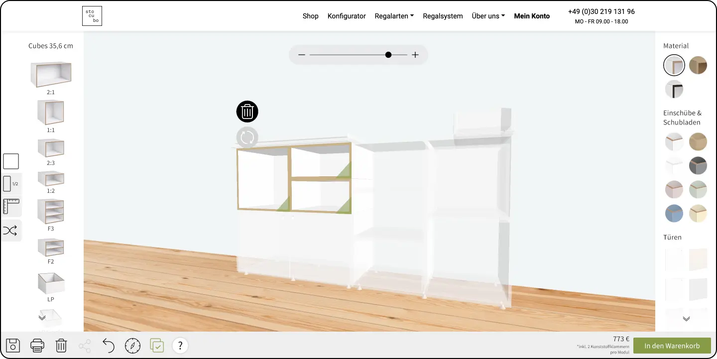 Blog, Konfigurator, neu