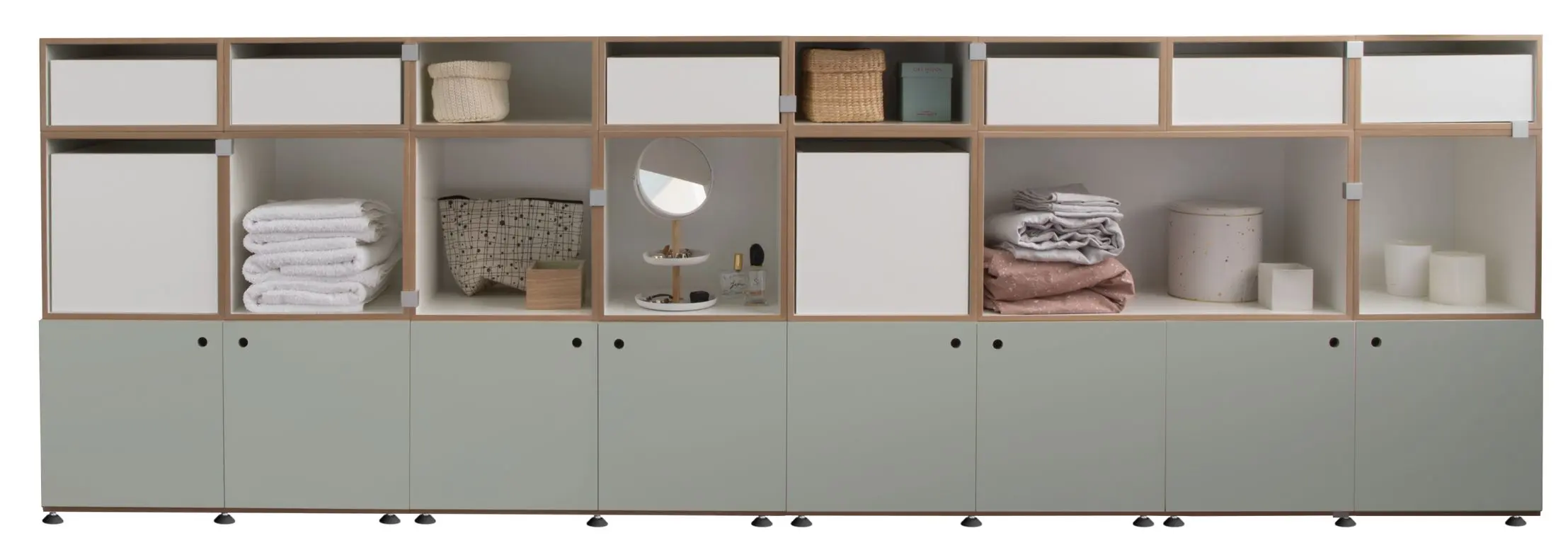 Schalfzimmer-Sideboard in Pistaziengrün Blog, Farben, pistaziengrün
