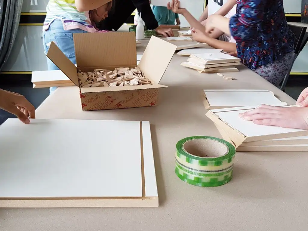 Workshop mit Kinder Blog, Werkstatt, Grundschule