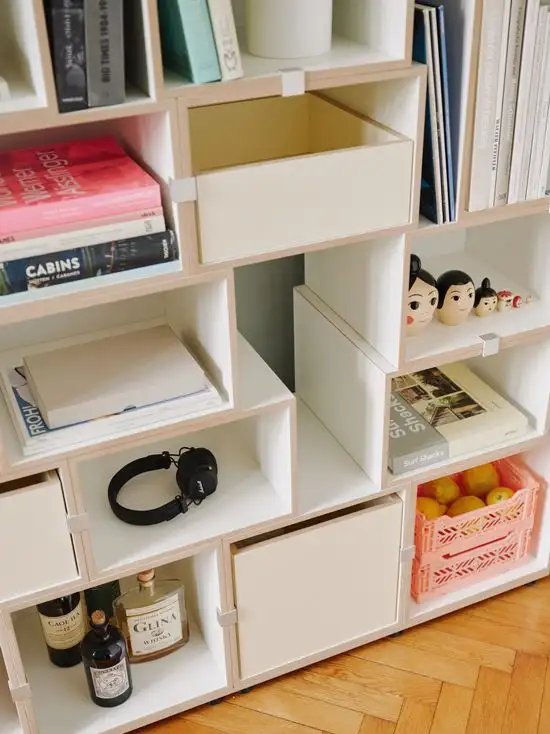 Blog, Bücherregale, Wohnzimmerregale, Bücherregal mit Einschüben