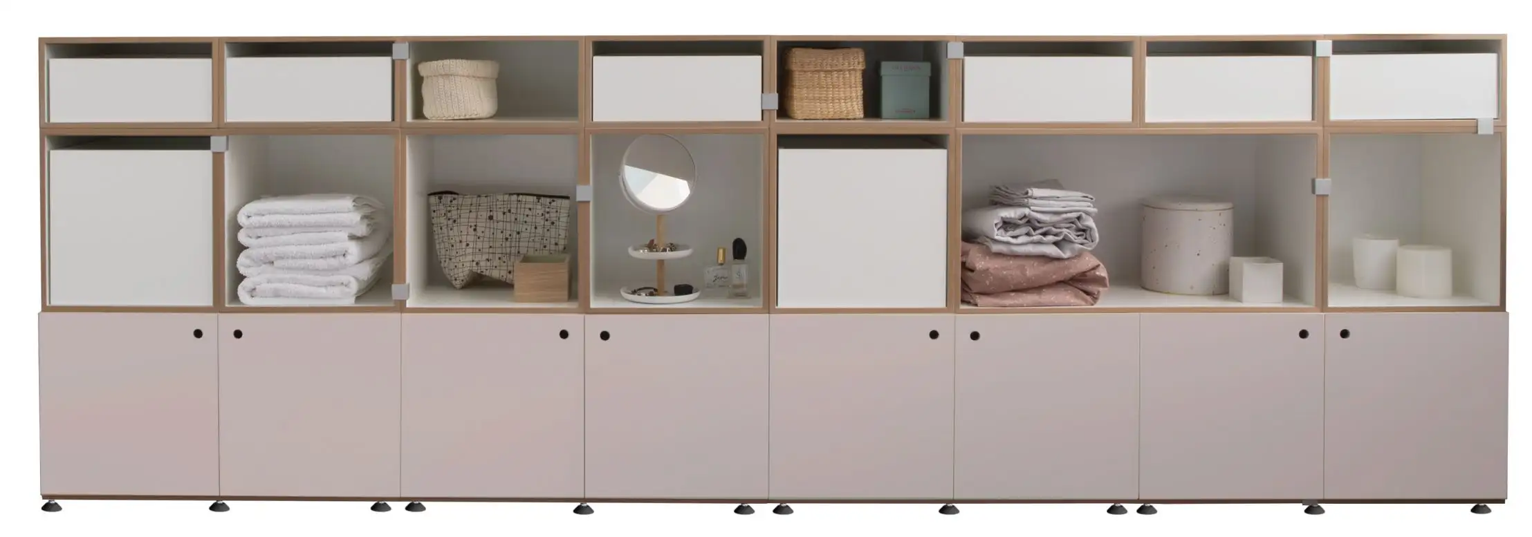 Schalfzimmer-Sideboard in Kaschmirgrau Blog, Farben, kaschmirgrau