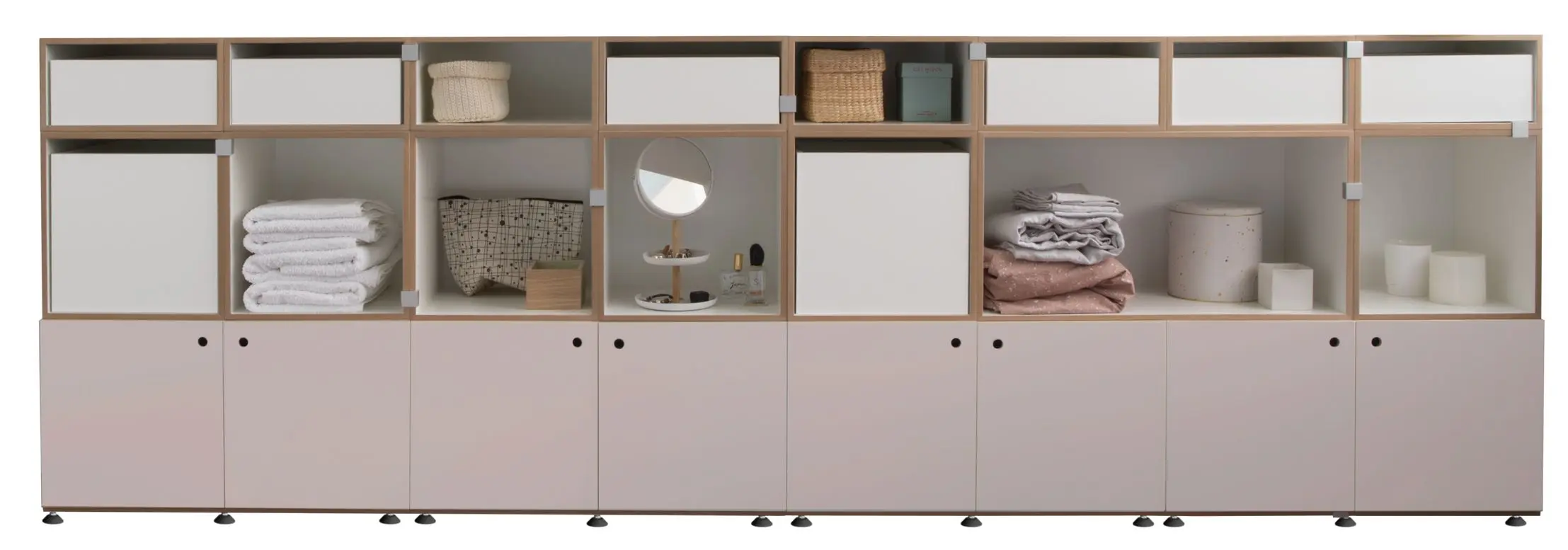 Schalfzimmer-Sideboard in Kaschmirgrau Blog, Farben, kaschmirgrau