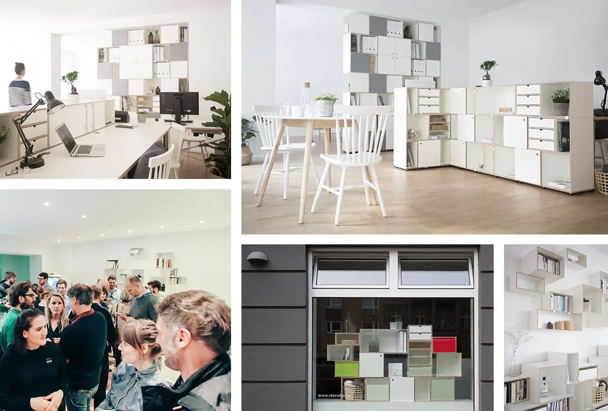 stocubo im Überblick Blog, Geburtstag, Collage