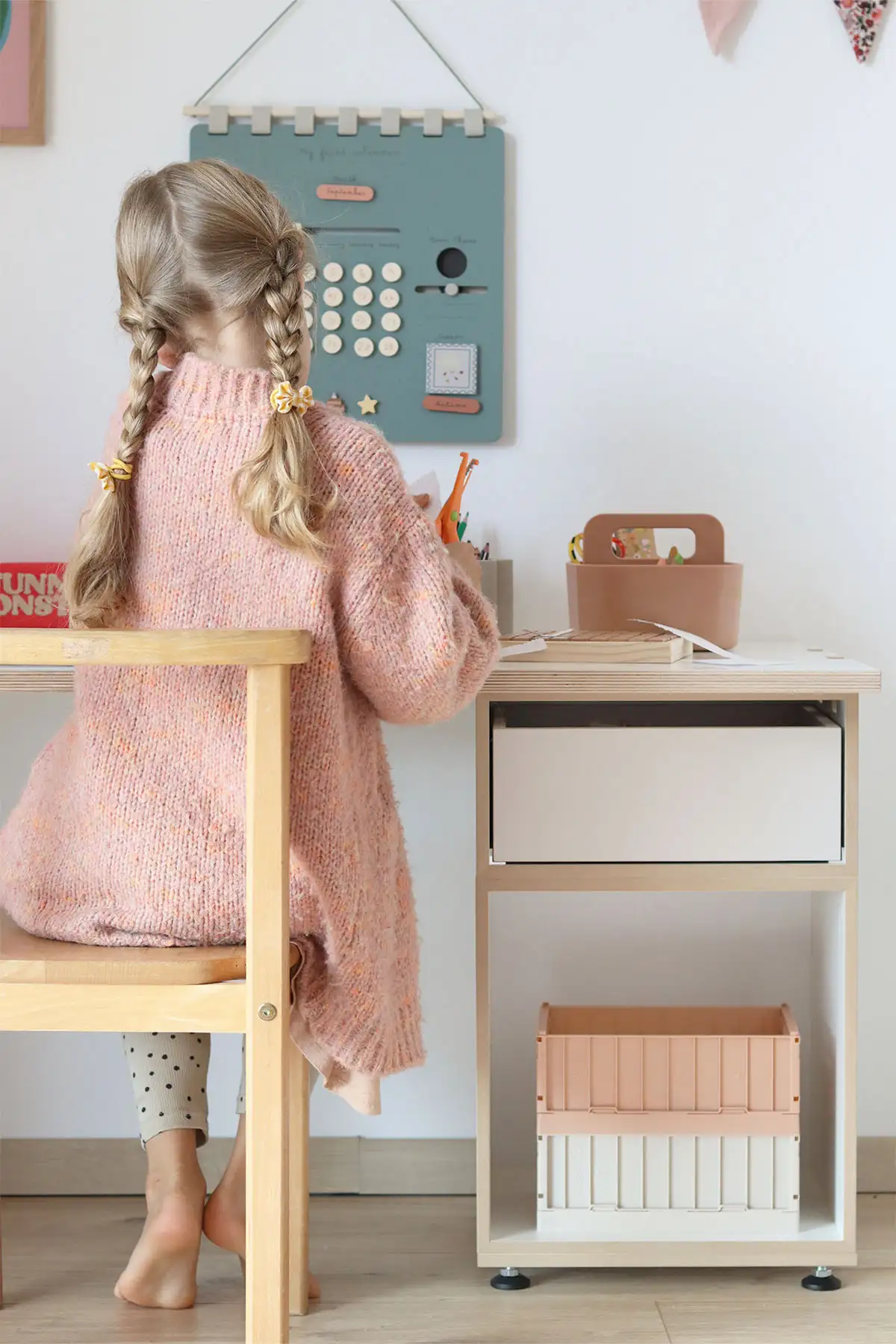 Kinderschreibtisch Schublade Koop, Blog, Liserk, Kinderzimmer, Kinderschreibtisch M