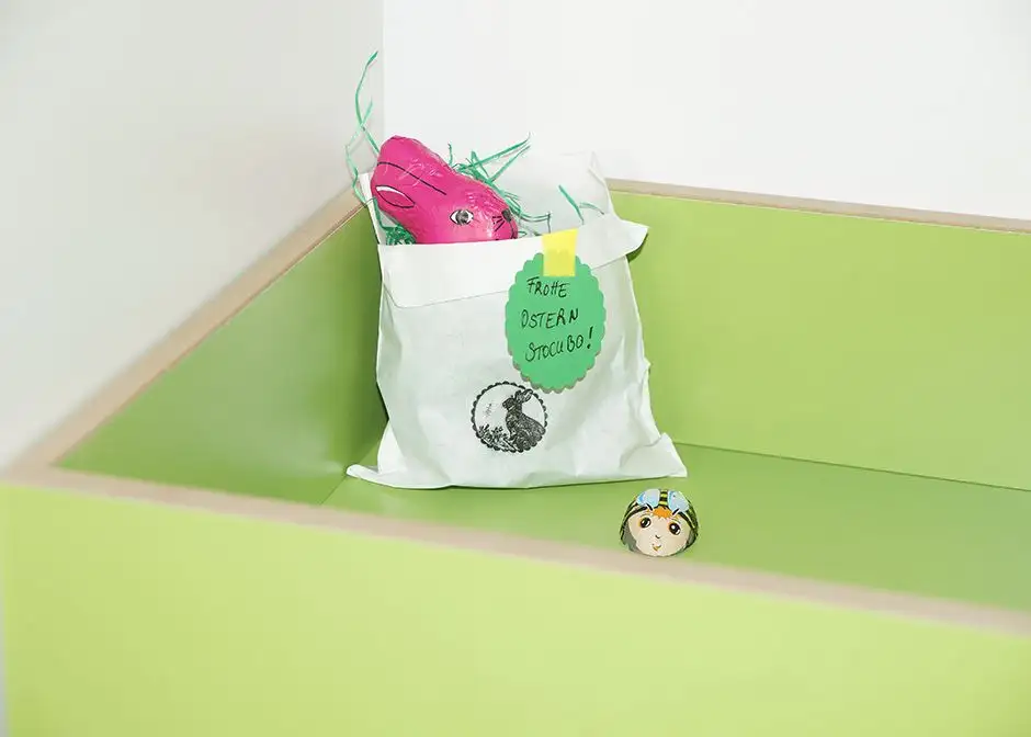 Osternest mit süßen Leckereien Blog, Osterfest, Werkstatt