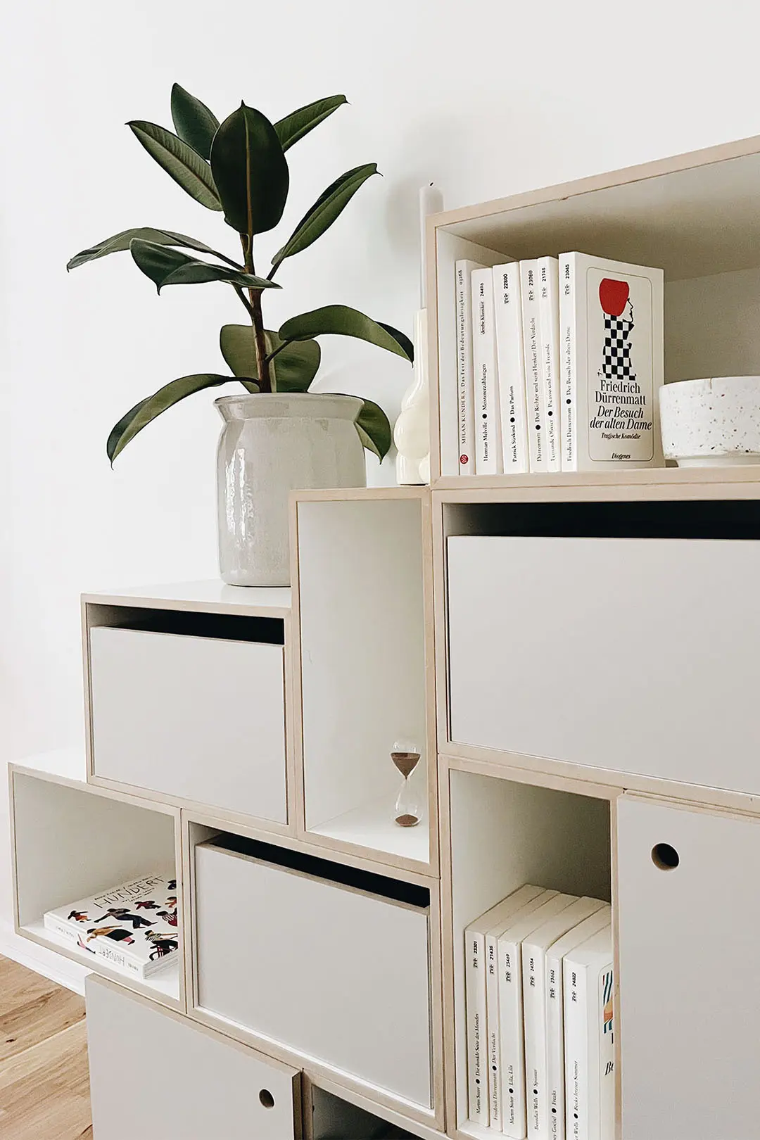 koop, fraeuleinfraenzchen, Franzi, FLurregale, kaschmirgrau