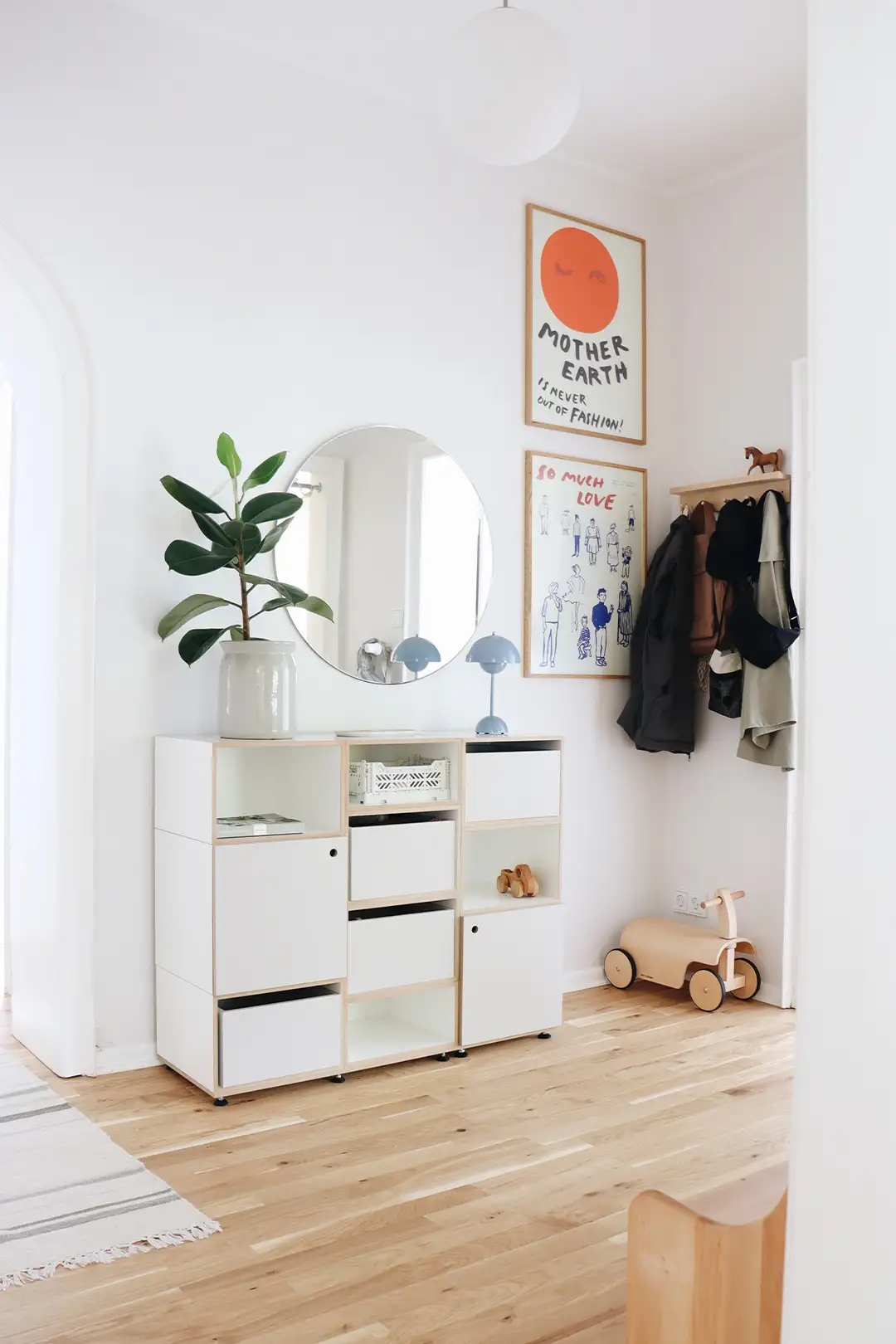 koop, fraeuleinfraenzchen, Franzi, FLurregale, kaschmirgrau