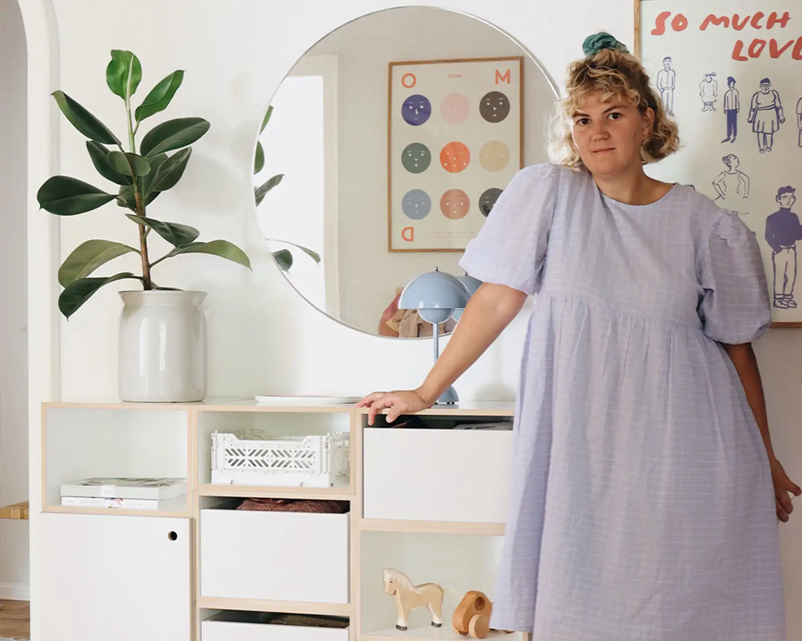 koop, fraeuleinfraenzchen, Flurregale, kaschmirgrau