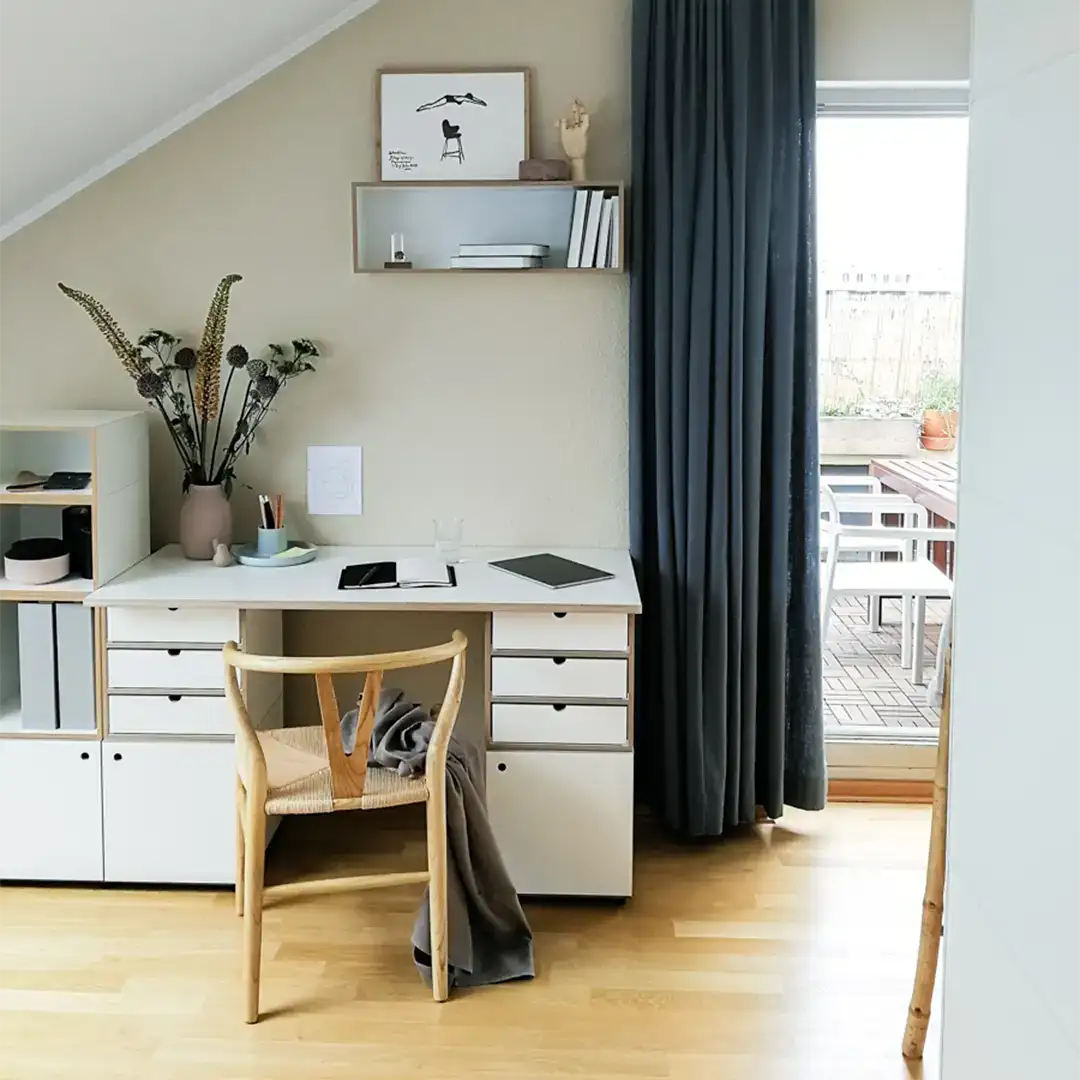 Koop, Newniq, Modularer Schreibtisch, Home-Office Schreibtisch