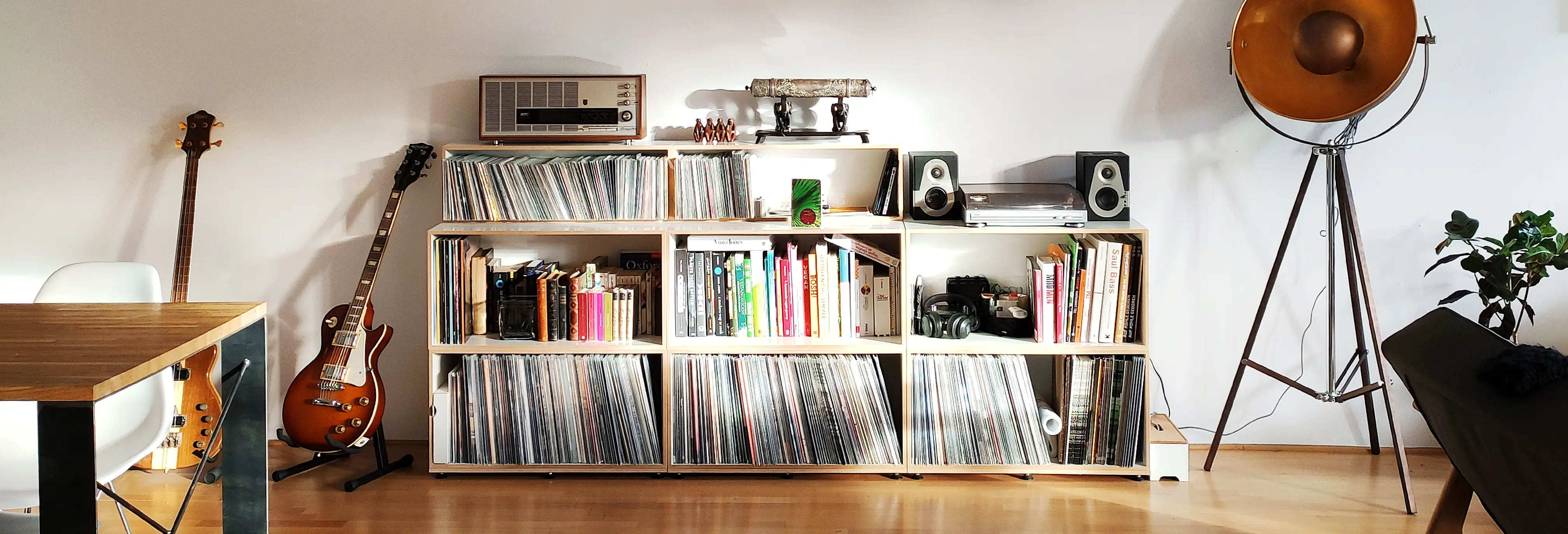 stocubo x doppeltund3fach Koop, Blog, stocubo x doppeltund3fach, Kati, Schallplattenregal, Header