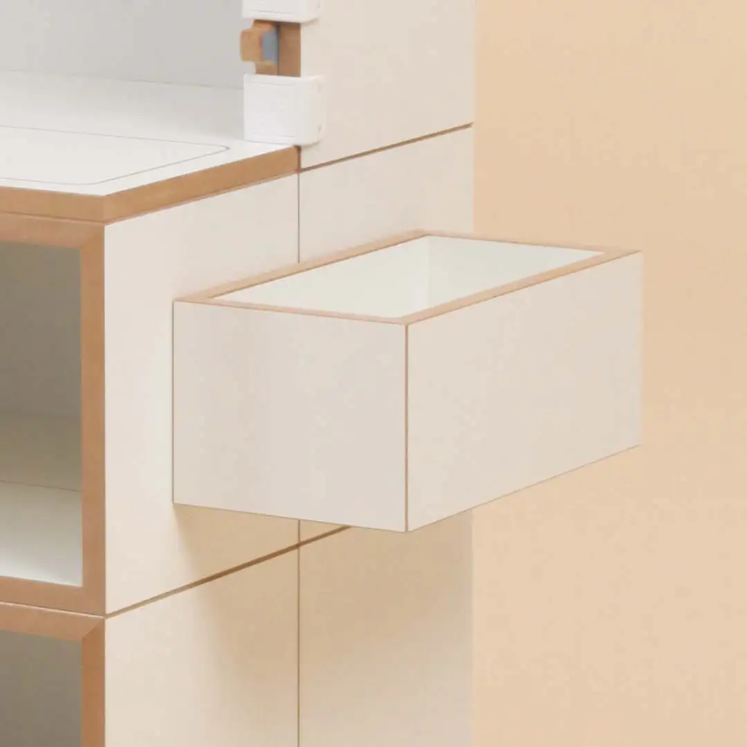 Anleitung, Kiezladen Aufbauanleitung, Kästchen, Schritt 7, Hinweis