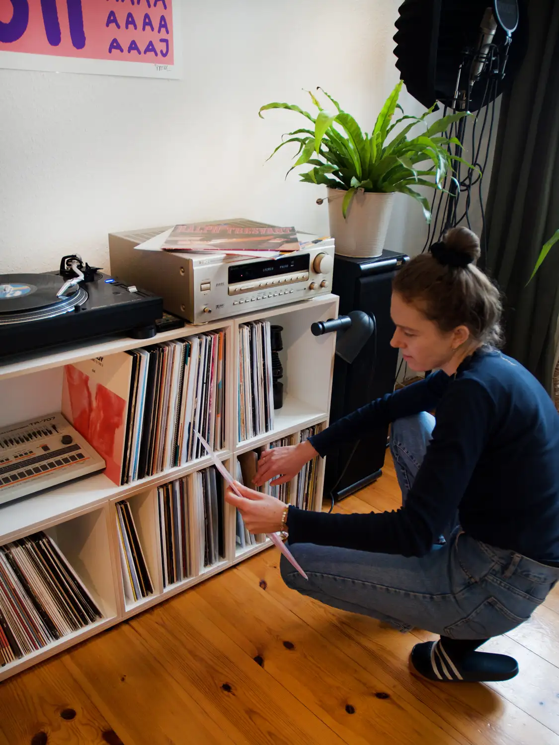 Schlichtes LP-Regal Blog, Schallplattenregale