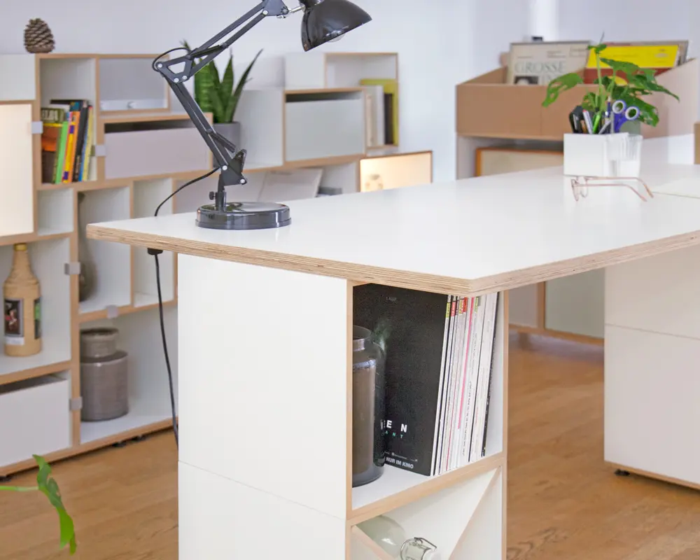 Schreibtischplatte Blog, Home-Office, Schreibtisch, Schreibtischplatte, Weineinsatz