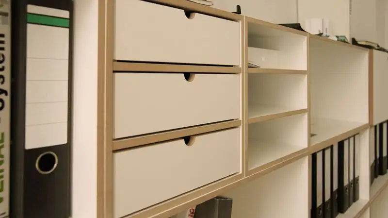 Schubladenset 3-teilig Blog, Büroregale, Architektur