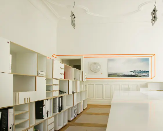 Aktenregale in einer Agentur Blog, Geschäftskunden, Büroregale, Aktenregale, Agentur, TRIAD