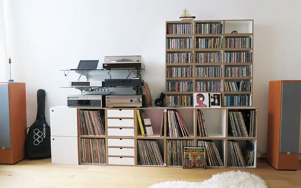 SChallplatten- und CD-Regal Blog, CD-Regal