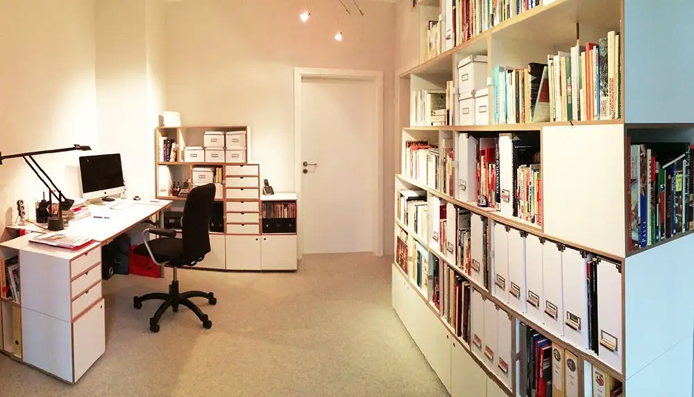 Blog, Home-Office, Aktenregale