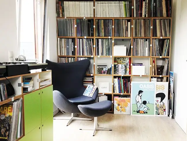 BLog, Schallplattenregale, Sideboards, grün