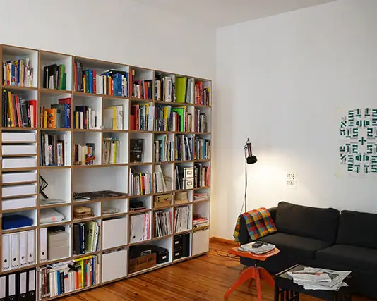 Blog, Bücherregale, Wohnzimmerregale, Architektur